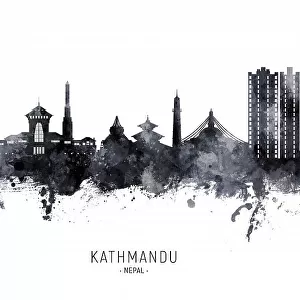 Kathmandu Nepal Skyline