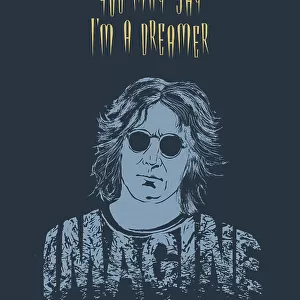 You May Say I'm a Dreamer John Lennon (h)