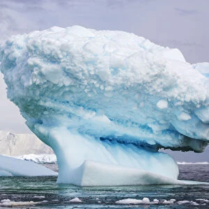 Iceberg off Detaille Island, Graham Land, Antarctica. January 2020