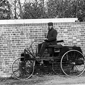 1895 Knight 3 wheeler. Creator: Unknown