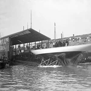 The 19-metre Norada launch from the Camper & Nicholsons boat yard, Gosport, 1911