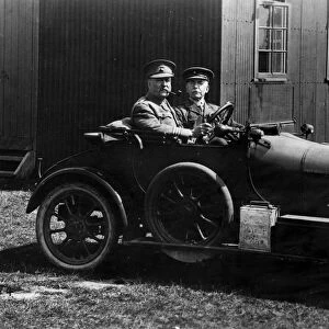 1914 Alldays cyclecar Staff car during first World War. Creator: Unknown