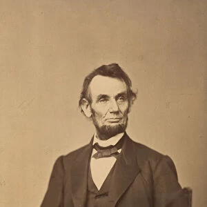Abraham Lincoln, February 9, 1864. Creator: Anthony Berger