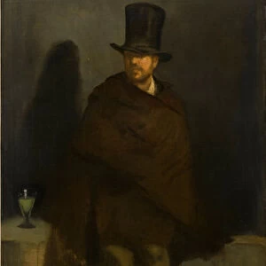 The Absinthe Drinker, 1859. Artist: Manet, Edouard (1832-1883)