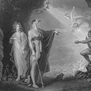 Act I Scene ii from The Tempest, c19th century
