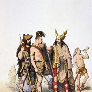 Administrators of the villages, 5th century (1887). Artist: A Lemercier