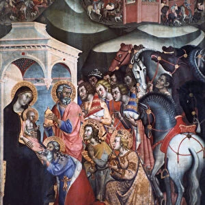 Adoration of the Magi, 1380s. Artist: Bartolo di Fredi