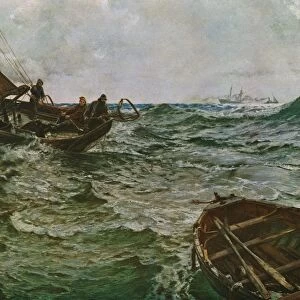 Adrift, c1890, (c1930). Creator: Charles Napier Hemy