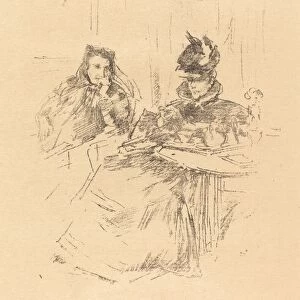 Afternoon Tea, 1897. Creator: James Abbott McNeill Whistler