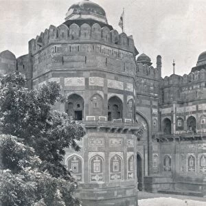 Agra. The Delhi Gate of the Fort, c1910. Creator: Unknown
