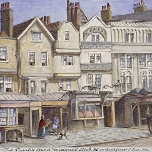 Aldgate High Street, London, 1869. Artist: JT Wilson