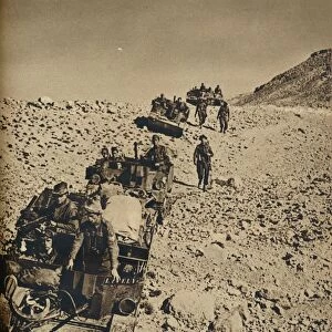 With Andersons Men in Tunisia, 1943