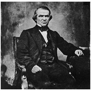 Andrew Johnson, 17th President of the United States, 1860s (1955)