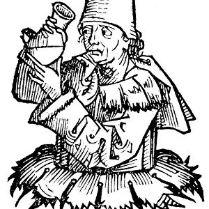 Antonius de Monte Ulmi (fl1384-1390), Italian physician, necromancer, magician and astrologer, 1493