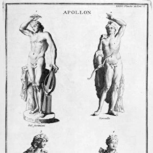 Apollo, 1757. Artist: Bernard de Montfaucon
