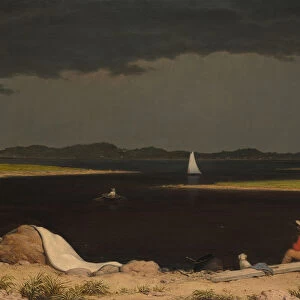 Approaching Thunder Storm, 1859. Creator: Martin Johnson Heade