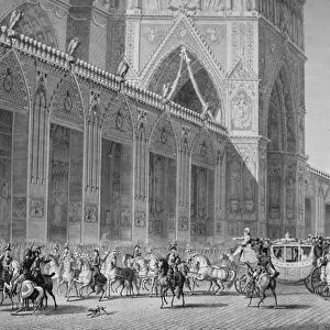 Arrival at Notre Dame, 2nd December, 1804, 19th century