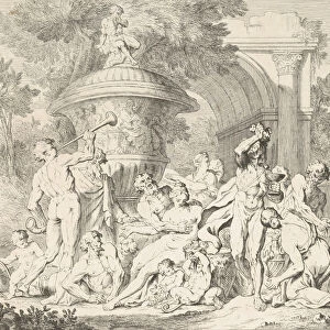 Bacchanal, ca. 1710-40. Creator: Francois Roettiers