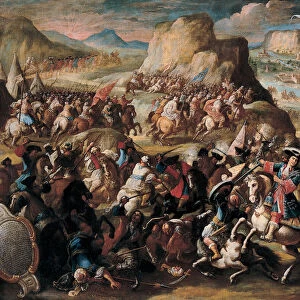 The Battle of Oran, 1699. Artist: Palomino de Castro y Velasco, Acisclo Antonio (1655-1726)