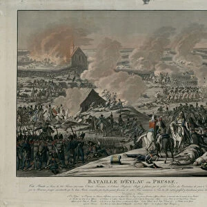 The Battle of Preussisch-Eylau on February 8, 1807