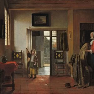 The Bedroom, 1658 / 1660. Creator: Pieter de Hooch