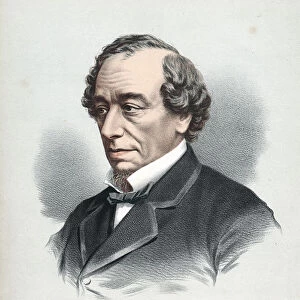 Benjamin Disraeli, 1st Earl of Beaconsfield (1804-1881), British Conservative statesman, c1880. Artist: Cassell, Petter & Galpin
