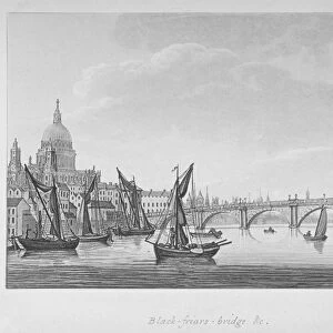 Blackfriars Bridge, London, 1799