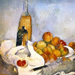 Bottles and Apples, c1870-1906. Artist: Paul Cezanne