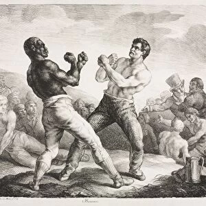 Boxers, 1818. Creator: Theodore Gericault (French, 1791-1824)