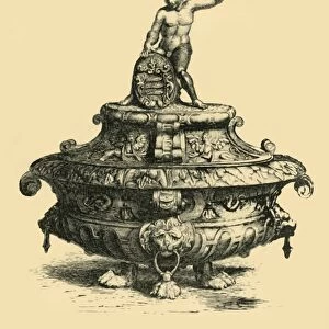 Bronze vase, 16th century, (1881). Creator: W. M. McGill
