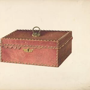 Bureau Box, c. 1940. Creator: Carl Buergerniss