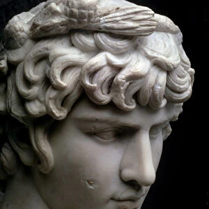 Bust of Antinous, mid 2nd century AD