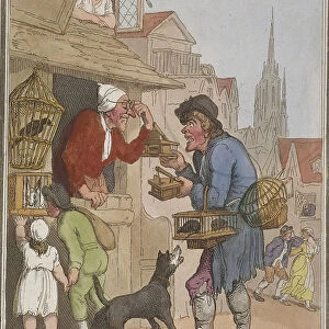 Buy a Trap, a Rat Trap, buy my Trap, plate I of Cries of London, 1799. Artist