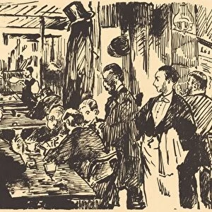 At the Cafe(Au cafe), 1869. Creator: Edouard Manet