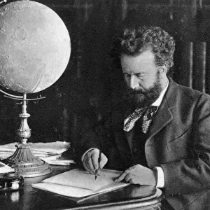 Camille Flammarion, French astronomer and author, 1890
