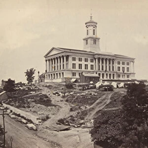 The Capitol, Nashville, Tennessee, 1860s. Creator: George N. Barnard