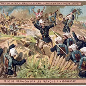 The Capture of Marovoay by the French, Madagascar, 19th-20th century