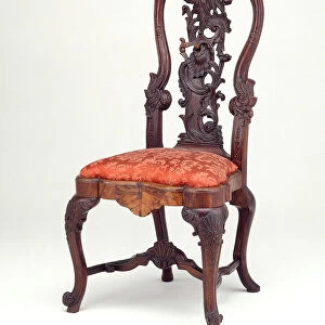 Side Chair, Portugal, c. 1745 / 55. Creator: Abraham Roentgen