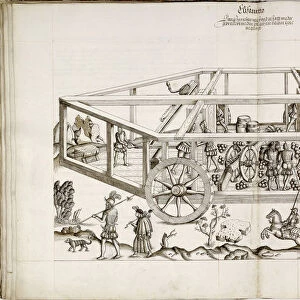 Chariot. From Genetto by Berthold Holzschuher, 1558
