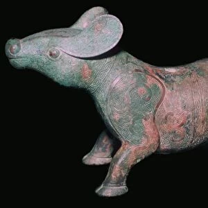 Chinese Bronze Tapir-like animal