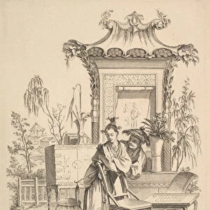 Chinese Man and Woman, ca. 1742. Creator: Gabriel Huquier