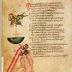 The Chludov Psalter. Psalm 72, ca 850