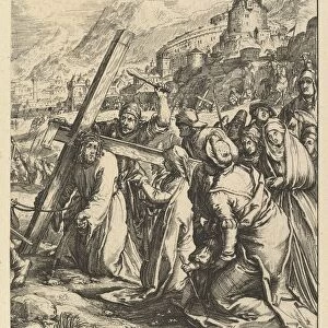 Christ Carrying the Cross, from "The Passion of Christ", mid 17th century