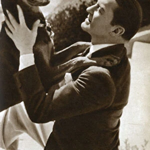 Clive Brook, English actor, 1933