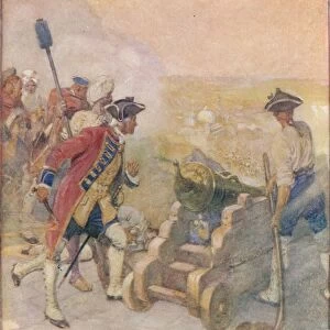 Clive Fired One of the Guns Himself, c1908, (c1920). Artist: Joseph Ratcliffe Skelton