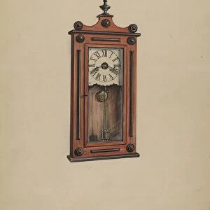 Clock, 1936. Creator: Lawrence Phillips