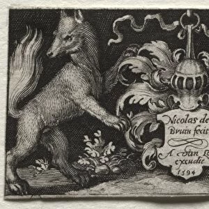 Coat of Arms, 1594. Creator: Nicolaes de Bruyn (Netherlandish, 1571-1656); A. van Londerseel
