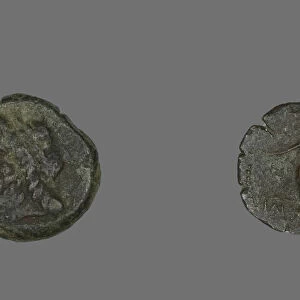 Coin Depicting the God Zeus (?), about 400 BCE or earlier. Creator: Unknown