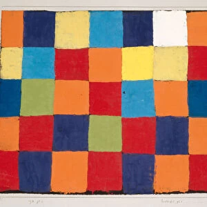 Colour Table "Qu 1", 1930. Creator: Klee, Paul (1879-1940)