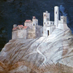 Commemoration..at the Siege of Montemassi... 1328. Artist: Simone Martini